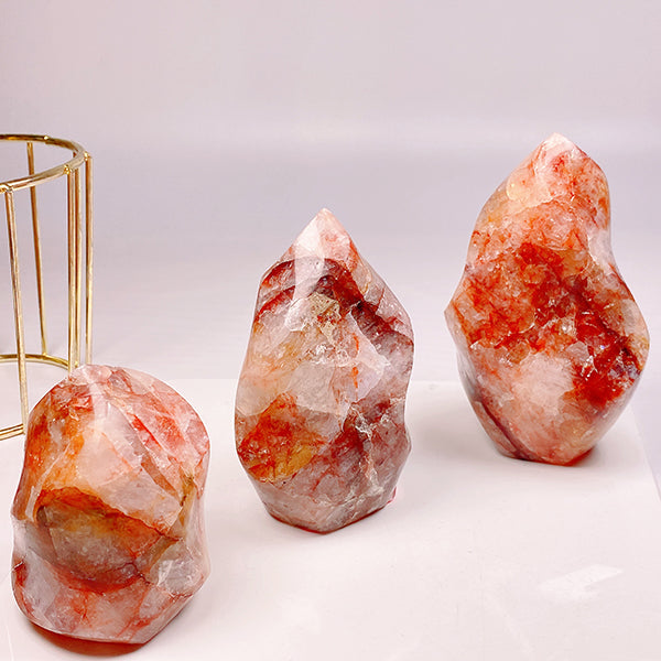 Beautiful Fire Quartz Flame
