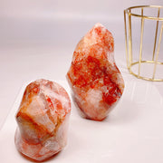 Beautiful Fire Quartz Flame