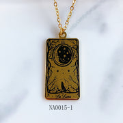 Stainless Steel Pendant Tarot Series Necklace NA0015