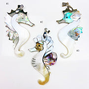 Beautiful Abalone Shell With Shell Pendant  （Leaf / Fish / Sea horse / Fox /Butterfly ）