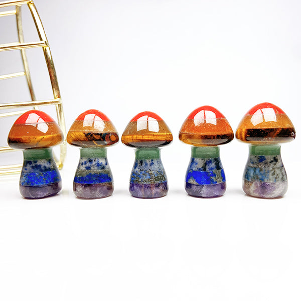 Natural Seven Chakras Mushroom