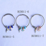 Resin Evil Eyes Zircon Adjustable Bracelet BC0011