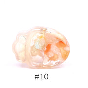 Beautiful  Flower Agate Different Shape Bowl