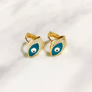Alloy Evil Eyes Enamel  Earring EC0022