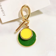 Alloy Enamel 925 Silver Earring EC0030