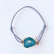 Resin Elastic Many Color Bracelet （a set 12 pcs）BD0014