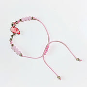 Different Color Flamingo Enamel  Bracelet (a set 12pcs) BD0037