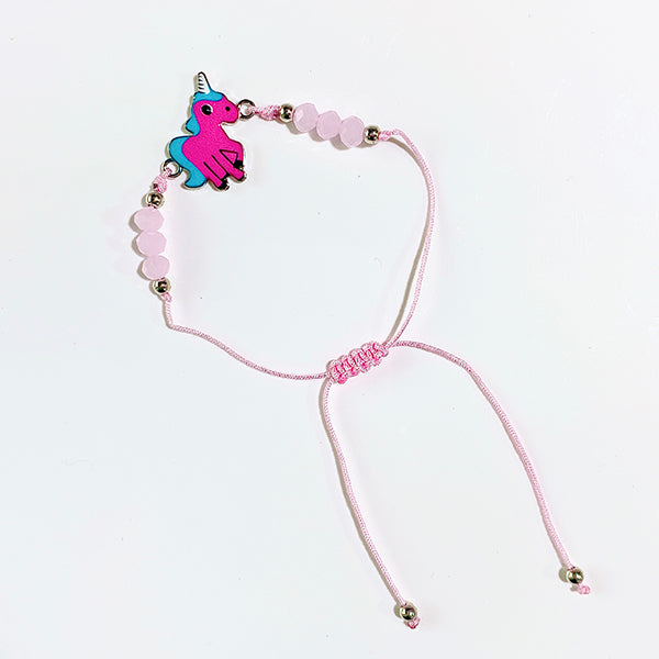 Different Color  Unicorn Enamel  Bracelet (a set 12pcs) BD0038