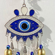 Stainless Steel Evil Eyes Wind Bell WA0002