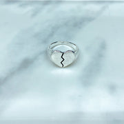 Stainless Steel Silver Series  Ring  (a set 3 pcs) RE0037