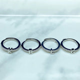 Stainless Steel 26 letters Zircon  Can Adjust  (a set  26pcs) RE0055
