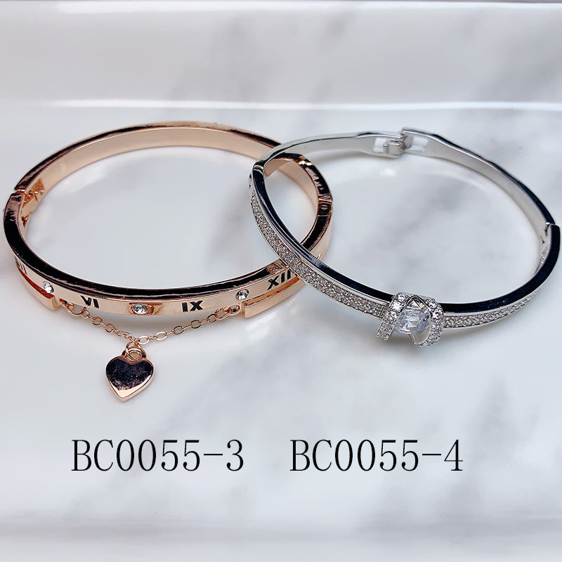 Stainless Steel Zircon Bracelet BC0055