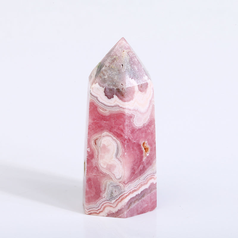 Natural Rhodochrosite Tower/Point