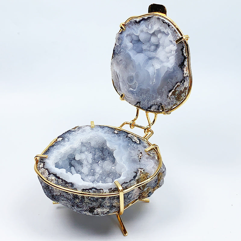 Beautiful Druzy Agate Jewelry Box