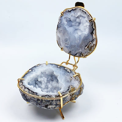 Beautiful Druzy Agate Jewelry Box