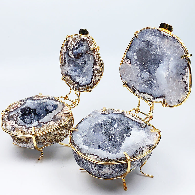 Beautiful Druzy Agate Jewelry Box