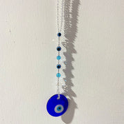 Coloured Glaze Evil Eyes Wind Bell & Car Pendant WA0011