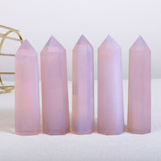 Beautiful Pink Opalite Tower/Point