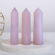Beautiful Pink Opalite Tower/Point