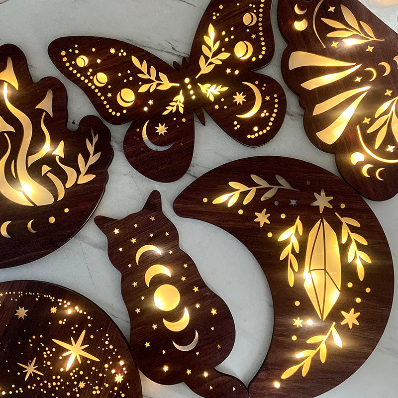 Different Styles Wood Lamps