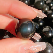 Beautiful Small Size  Rainbow Obsidisn Sphere