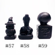 Natural Obsidian Carving Anime Cartoon Character The Office Free From
