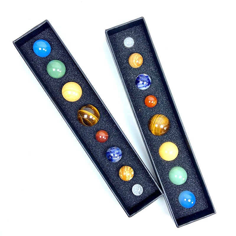 The Eight Planets Mini Crystal Sphere