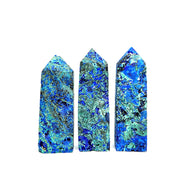 Natural Azurite With Chrysocolla Tower/Point